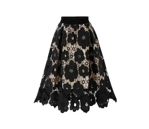 Shic Lace Midi Skirt - Shic Unlimited