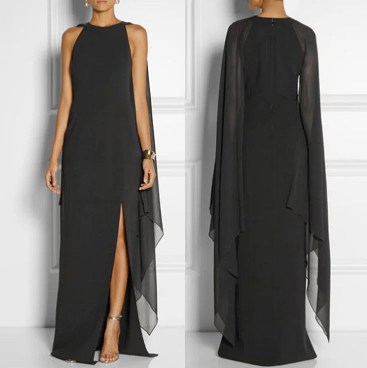 Elegant Summer Chiffon Gown for Women - Shic Unlimited