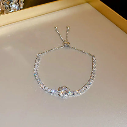 Green Emerald Diamond Open Bangle Bracelet