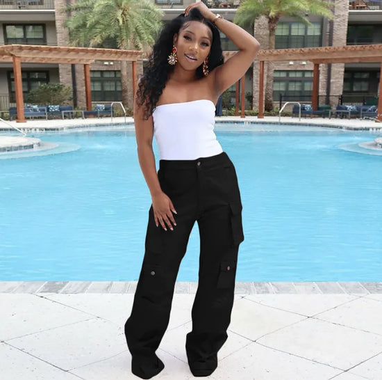 Shic High Rise Trousers - Shic Unlimited
