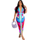 Shic V-Neck Bodycon Dress with Slit - Shic Unlimited
