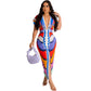 Shic V-Neck Bodycon Dress with Slit - Shic Unlimited