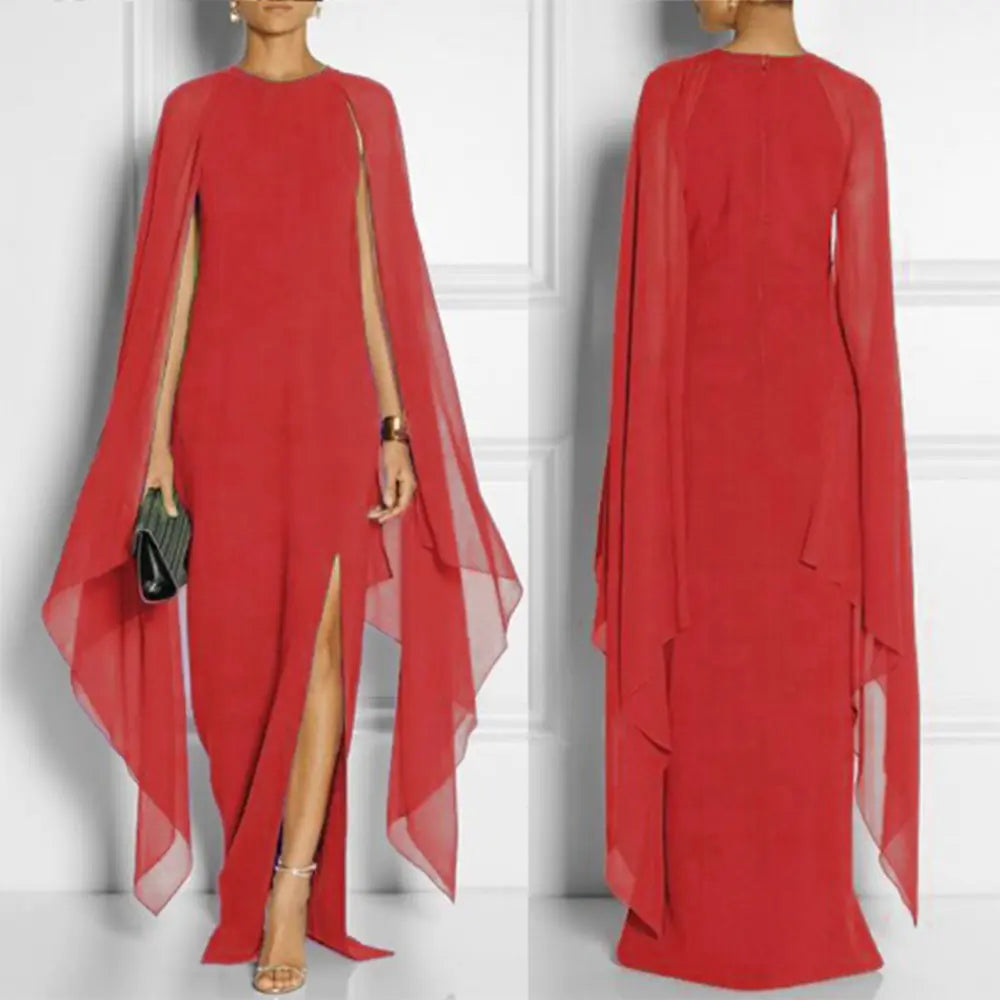 Elegant Summer Chiffon Gown for Women - Shic Unlimited