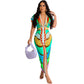 Shic V-Neck Bodycon Dress with Slit - Shic Unlimited