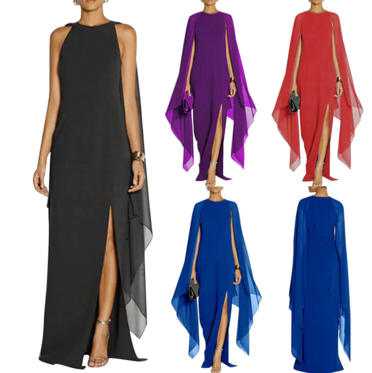Elegant Summer Chiffon Gown for Women - Shic Unlimited