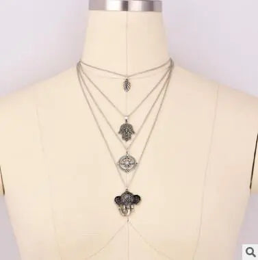 Elegant Multi-Strand Necklace Set - Shic Unlimited