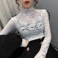 Lace High-Neck Top