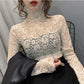 Lace High-Neck Top