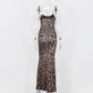 Leopard Maxi Dress - Stylish Sling Design for 2019 - Shic Unlimited